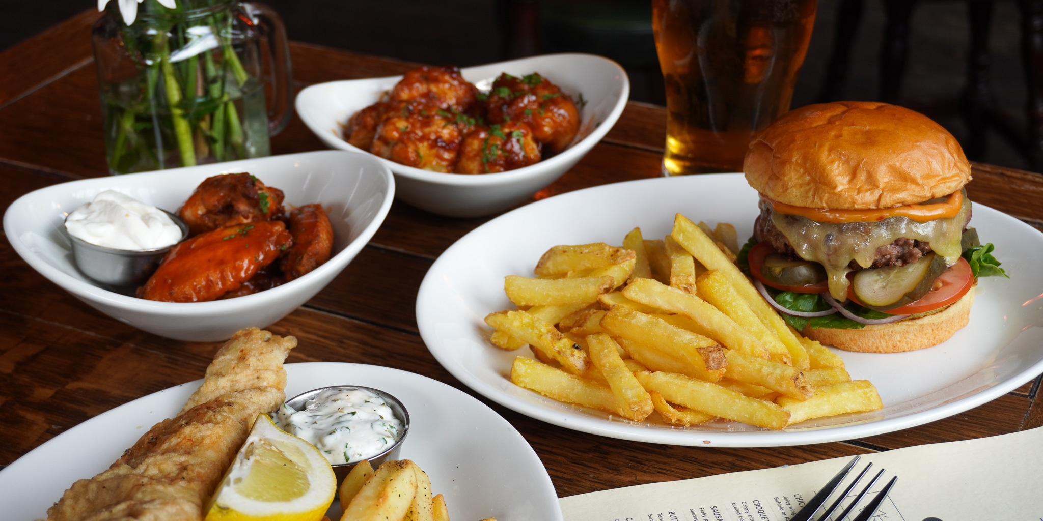 Photo of food at the Camden Head