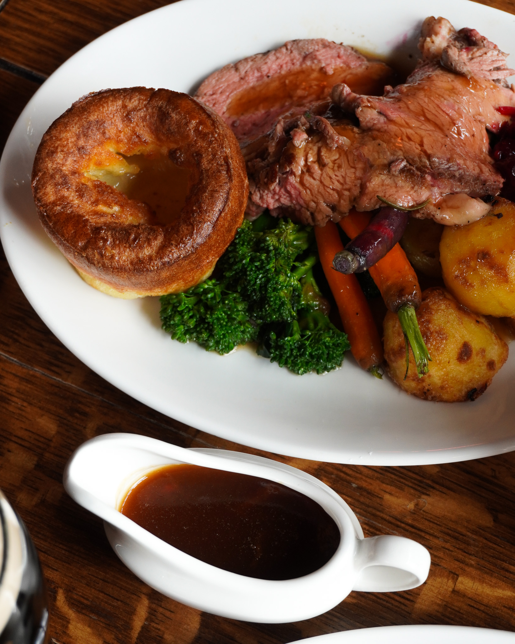 Photo of the roast beef from Russel's Kitchens' Sunday Roasts
